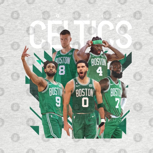 Boston Celtics Starting Five by Juantamad